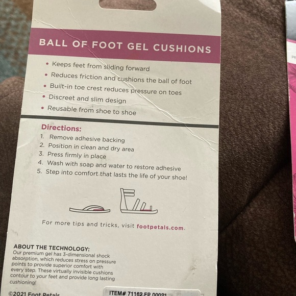 NWTS Foot Petals 2 Sets - Picture 5 of 5